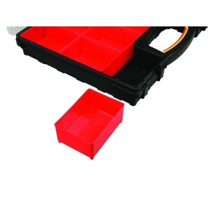 StockBox StockBox kunstof Koffer + losse bakjes klein - 61560