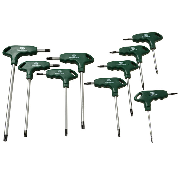 MVC Tools MVC Tools T-greep TORX set 9-delig in koffer - 32537