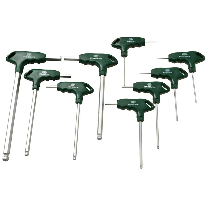 MVC Tools MVC Tools T-greep INBUS set 9-delig in koffer - 32538