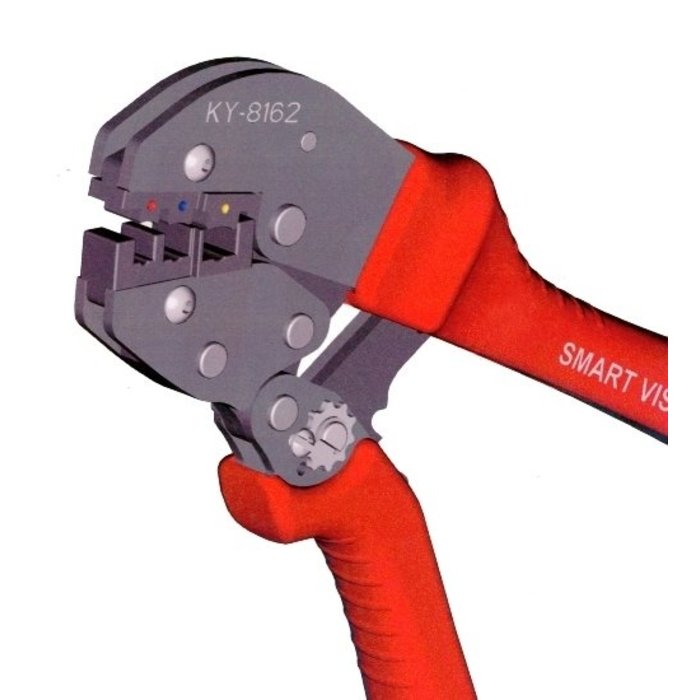 Adler Krimptang tbv kabelschoen 1,5 - 6mm RBG - 59384