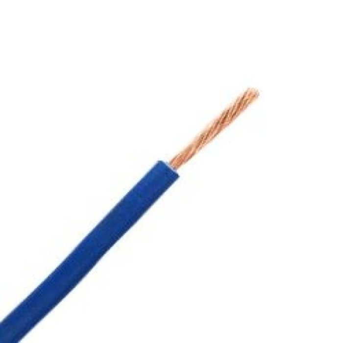 VDS montagesnoer soepel blauw 0.5mm²  100 meter - 16363
