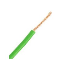 VDS montagesnoer soepel groen 1mm²  100 meter - 16383