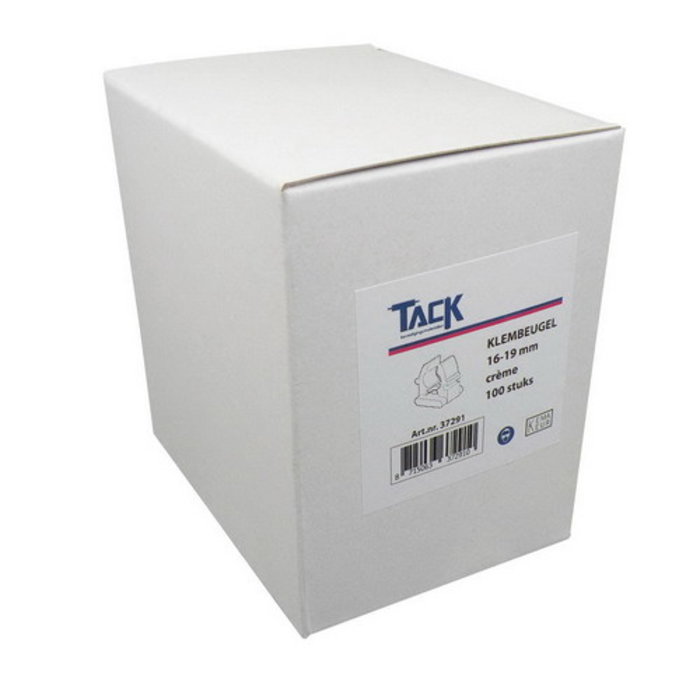 Tack Klembeugel 16-19 creme 100st in doos