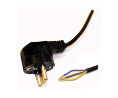 VB Extend VB Extend Aansluitsnoer + RA zwart 3x1.5mm 1.5 meter - 53345