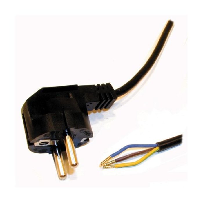 VB Extend VB Extend Aansluitsnoer + RA zwart 3x1.5mm 1.5 meter - 53345