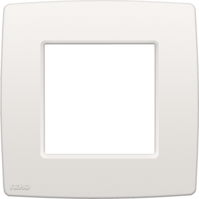 Niko Niko Original white afdekraam 1-voudig wit - 101-76100