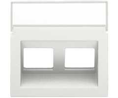 Niko Niko Onderdeel/centraalplaat modular-jack centraalplaat kunststof wit - 101-65400