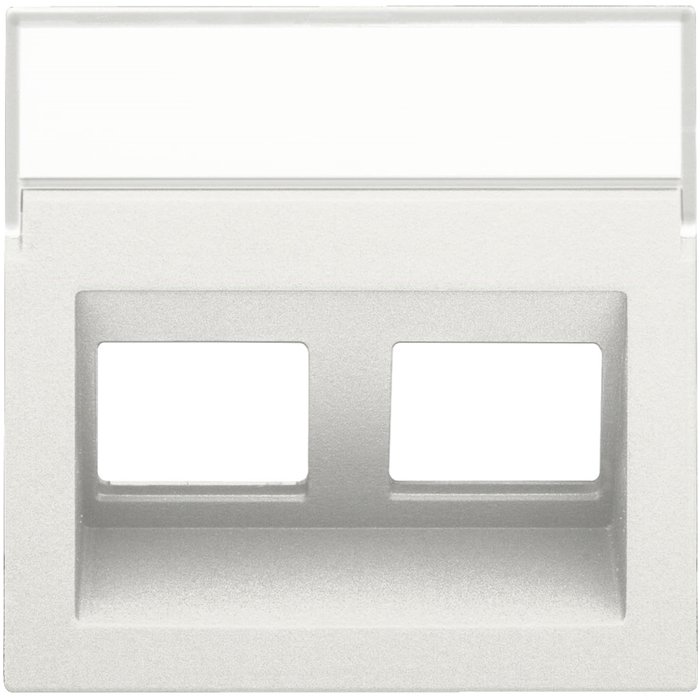 Niko Niko Onderdeel/centraalplaat modular-jack centraalplaat kunststof wit - 101-65400