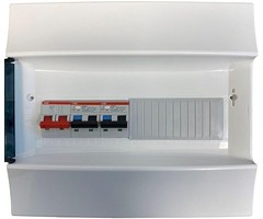 ABB ABB PV-Verdeler met 2 aardlekautomaten B16/0,03 - 1SPN001600F0070