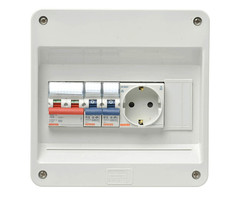 Gewiss PV verdeler 1Fase 1hfd+2x16A - B kar+wcd