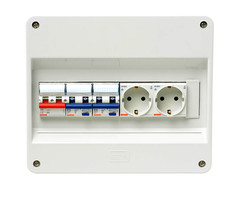 Gewiss PV verdeler 1Fase 1hfd+2x16/30alamat+2xWCD