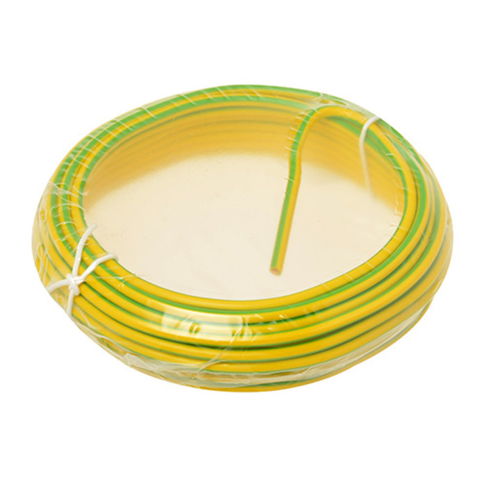 OEM OEM VD draad 2.5mm geel/groen 5 meter