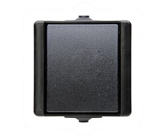Kopp Kopp wisselschakelaar 10A IP44 - ProAQA zwart - 540605006