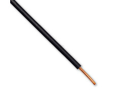 VD draad 1.5mm zwart 100 meter