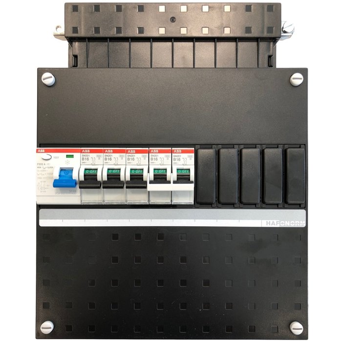 ABB ABB uitbreidingsgroepenkast 1-fase 220x220mm 3 groepen  + fornuisgroep