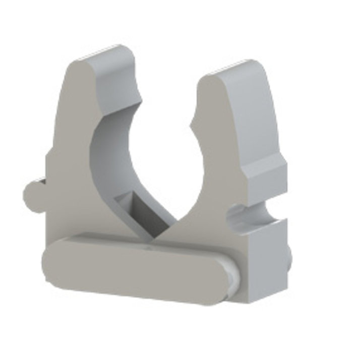 Klembeugel 25-28mm grijs 50 stuks