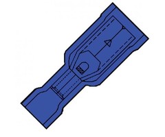 Klemko Kabelschoen rondstekerhuls 1.5-2.5mm² blauw - 100430 100 stuks
