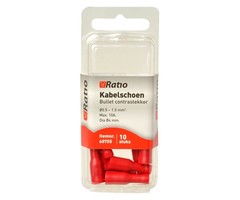 Ratio Kabelschoen bullet contra 0,5-1,5mm² - 10st in blister