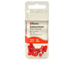Ratio Kabelschoen oog 5mm 0,5-1,5mm² - 10st in blister