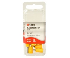 Ratio Kabelschoen pen 13mm 4-6mm² - 10st in blister
