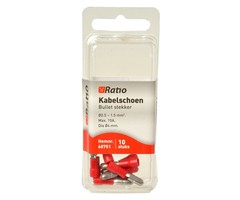 Ratio Kabelschoen bullet 0,5-1,5mm² - 10st in blister