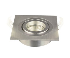 Nova LUX Inbouwspot kantelbaar - Vierkant - GU10 - Aluminium