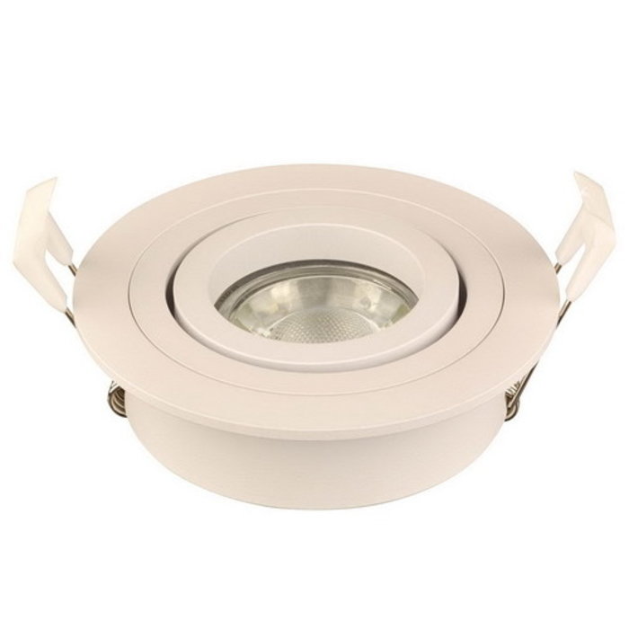 Nova LUX inbouwspot rond kantelbaar - GU10 - Wit