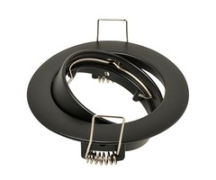 Nova Inbouwspot kantelbaar Ø50mm lamp zwart