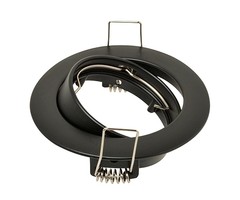 Nova Inbouwspot kantelbaar Ø50mm lamp mat zwart