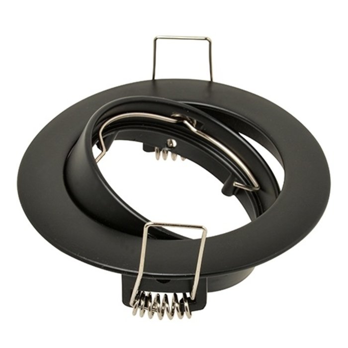 Nova Inbouwspot kantelbaar Ø50mm lamp mat zwart