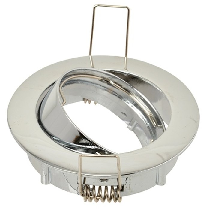 Nova Inbouwspot kantelbaar Ø50mm lamp chroom