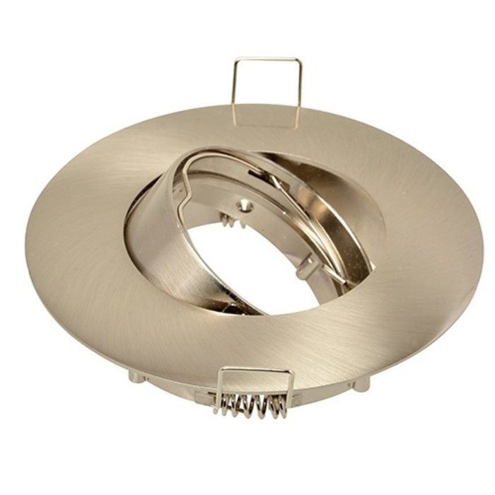 Nova Inbouwspot kantelbaar 50mm aluminium brede rand Ø98mm
