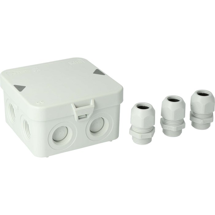 Attema Attema Kabeldoos AK1 IP65 + 3 wartels - 2280