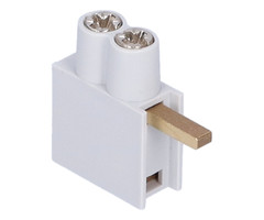 Aftakblok universeel 2 x 10 mm², aansluiting boven