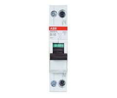 ABB ABB Installatieautomaat B16 1P+N SN201L B16 - 2CSS245101R0165