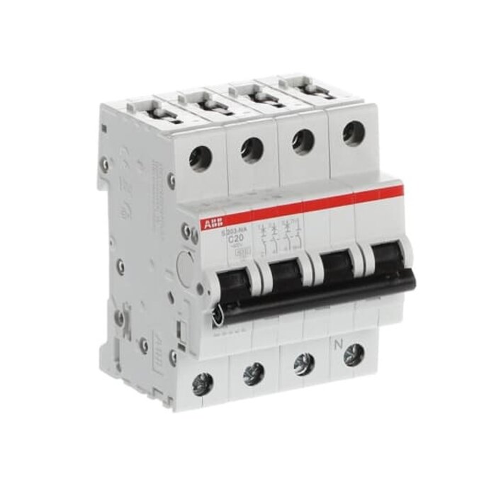 ABB ABB Automaat 3P+N C20 S203-C20NA - 2CDS253103R0204