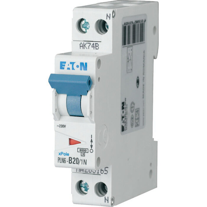 Eaton Eaton installatieautomaat 1P+N B20 - 263165