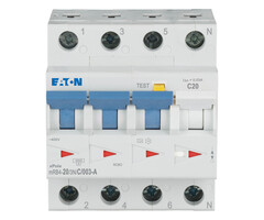 Eaton Eaton aardlekautomaat C20 4P MRB4-20/3N/C/003-A - 120677