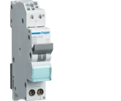 Hager Hager Installatieautomaat 16A B-kar 1P+N MKS516