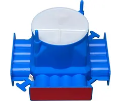 ABB Abb Centraaldoos 60MM diep voor gietbouw 8x16mm+8x19/20MM - 1SPA007110F0600