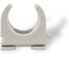 Klemzadel licht grijs 16mm 100 stuks