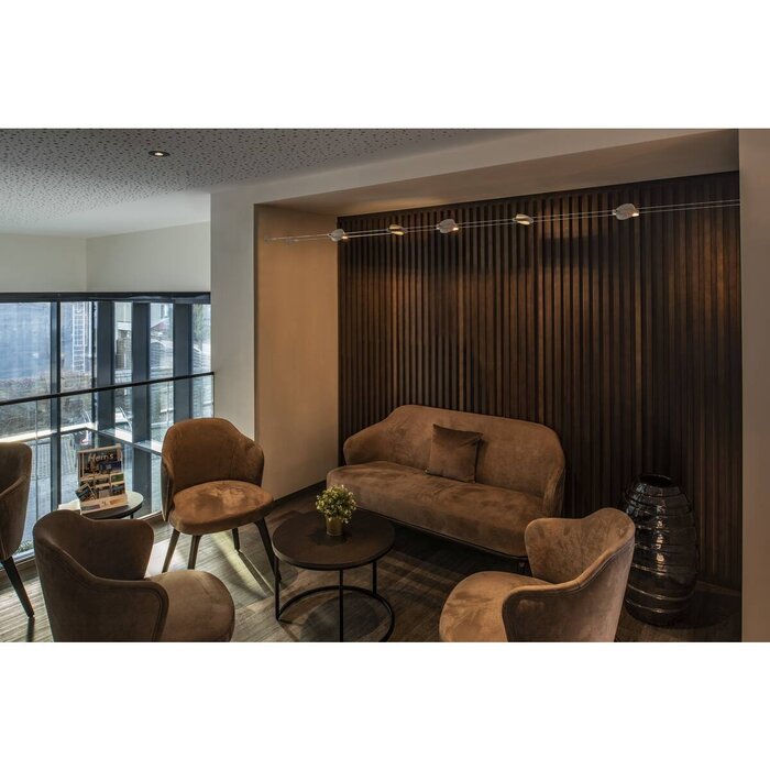 SLV SLV inbouwspot rond kantelbaar zwart Ø93mm (1007375)