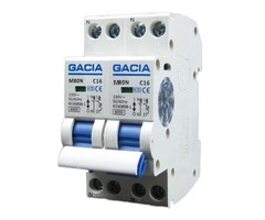 Gacia Gacia Fornuisgroep 2x16A 2x1P+N 2 mod B kar kookgroep - M80N-2P2N-B16
