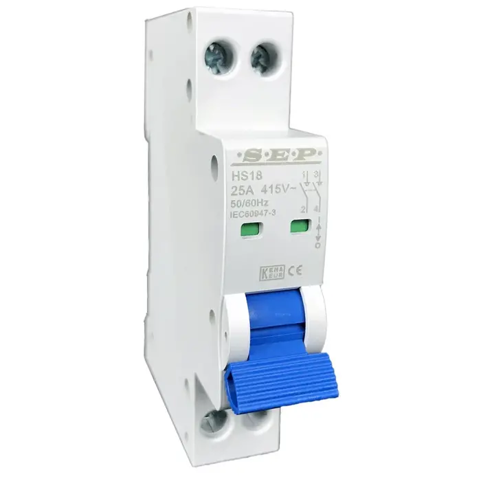 SEP SEP Hoofdschakelaar 40A 2P 1 module - HS18-240