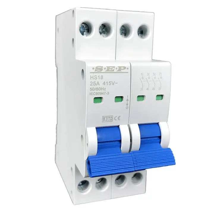 SEP SEP Hoofdschakelaar 40A 4P  2 modules - HS18-440