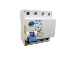 Gacia Gacia Aardlekschakelaar 100A 4P 300mA - R80M-9943