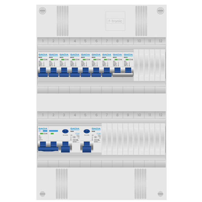 Gacia Gacia groepenkast 1 fase 7 groepen + fornuisgroep