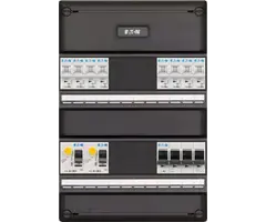 Eaton Eaton groepenkast 3-fase, 8 groepen, 2 aardlekschakelaars, 1 hoofdschakelaar - I-82G1400-HS-64