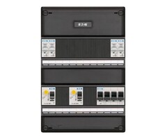 Eaton Eaton groepenkast 3-fase, 4 groepen, 2 aardlekschakelaars, 1 hoofdschakelaar - I-42V3400-HS-64