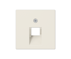 Jung Jung Afdekplaat 1xRJ45/RJ11 wit (creme) A569-1BFPLUA